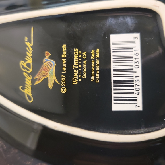 Laurel Burch Porcelain Cat Plate 8" - Picture 5 of 8